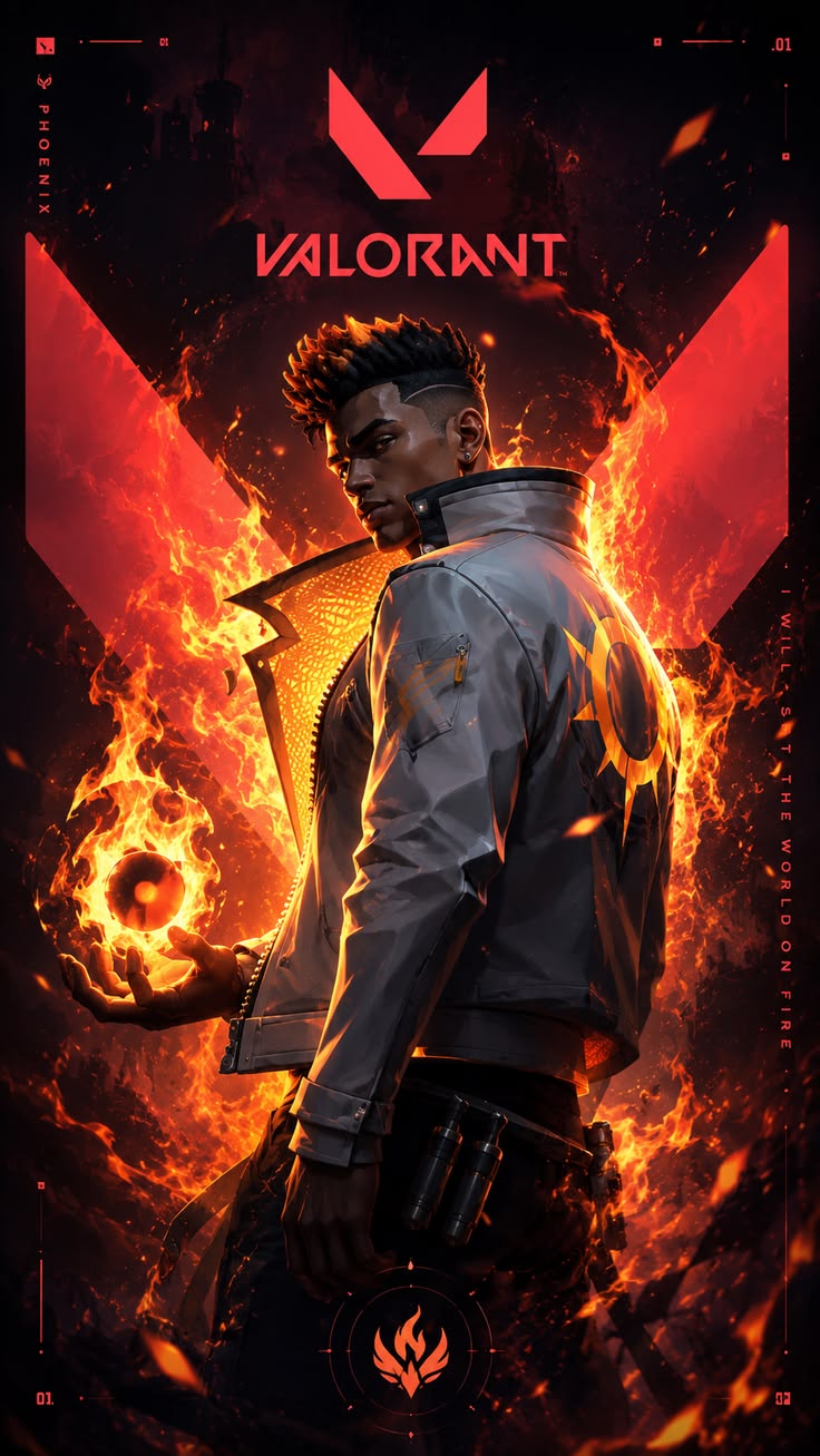 Valorant key art